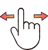 スクロールできます